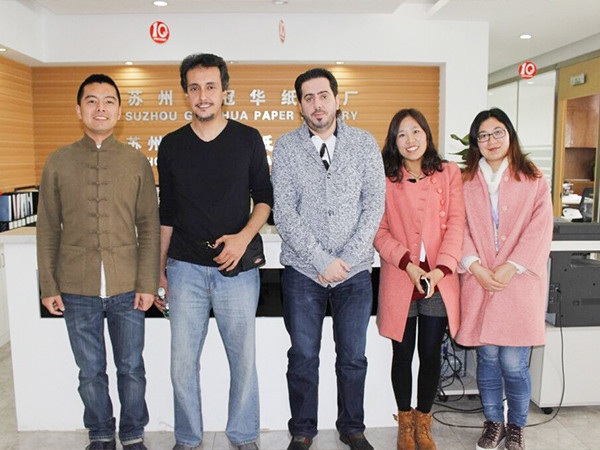 赢天堂沙特阿拉伯客户来访