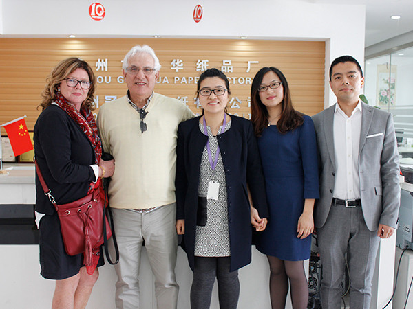 赢天堂加拿大客户来访