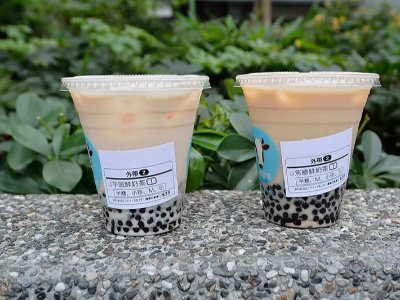 贴在奶茶上的标签是热敏纸吗？